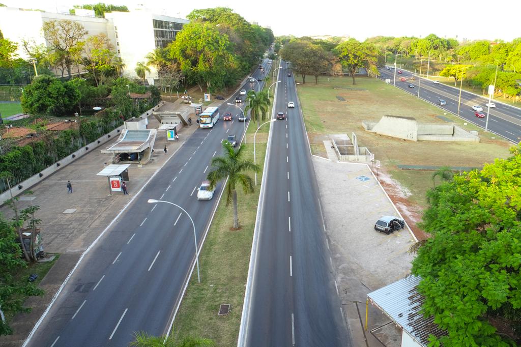 Administração do Plano não autorizou obra de posto em área verde do Eixinho